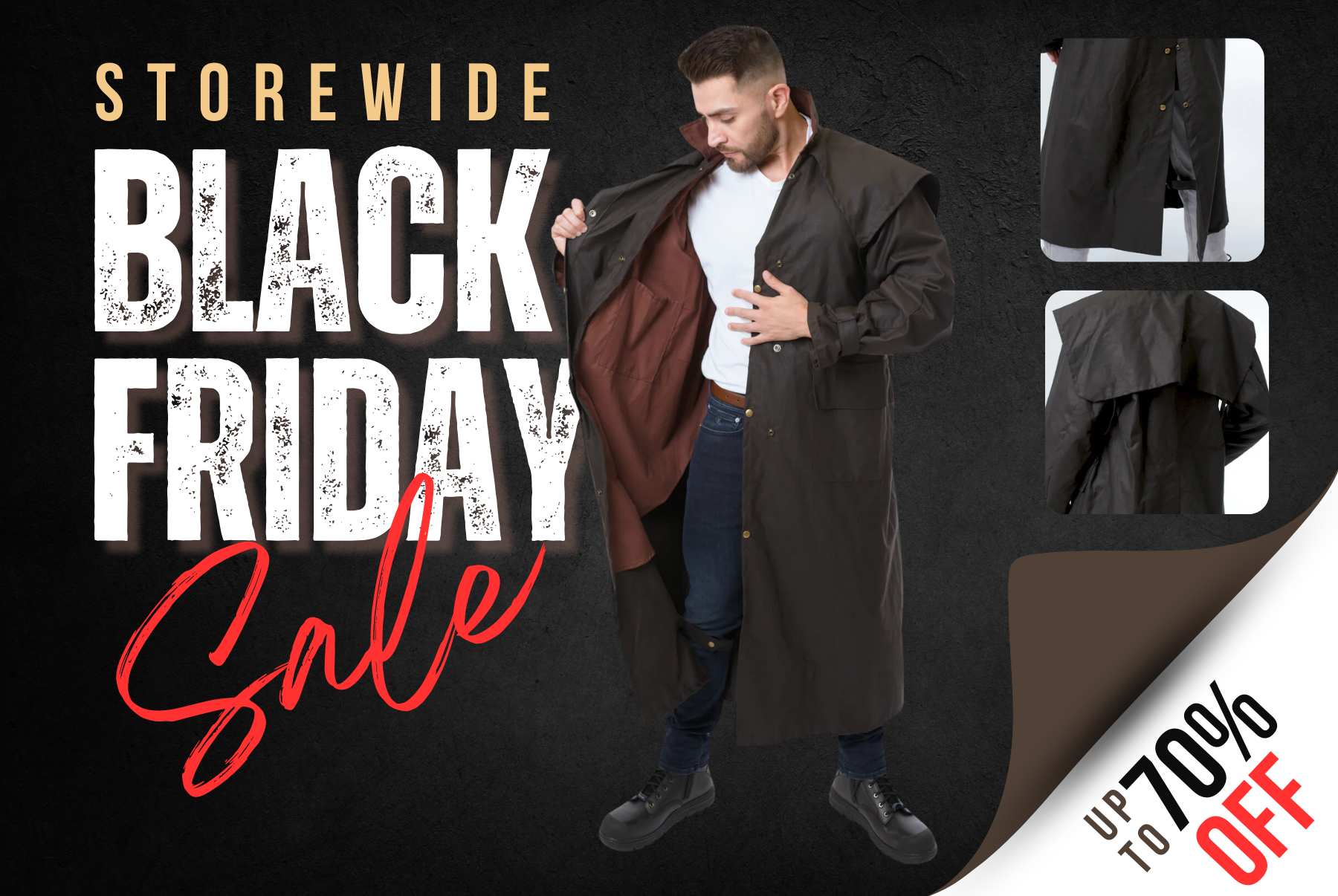 Claybourn Black Friday Sale: Stylish Savings on Casual Wear and Heritage Outerwear