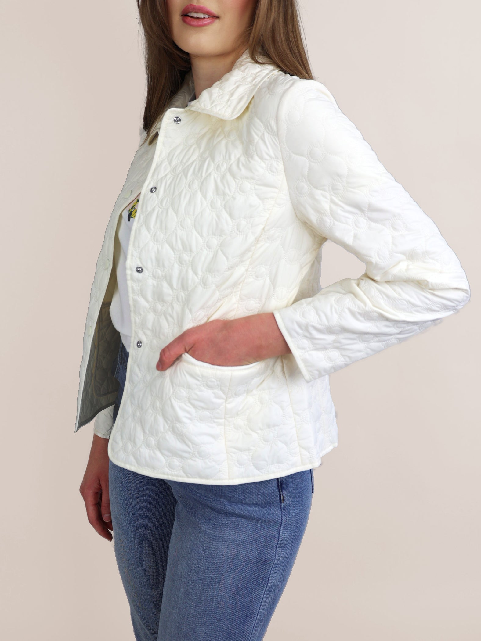 Signature Quilted Collar Coat