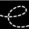 letter E under a line