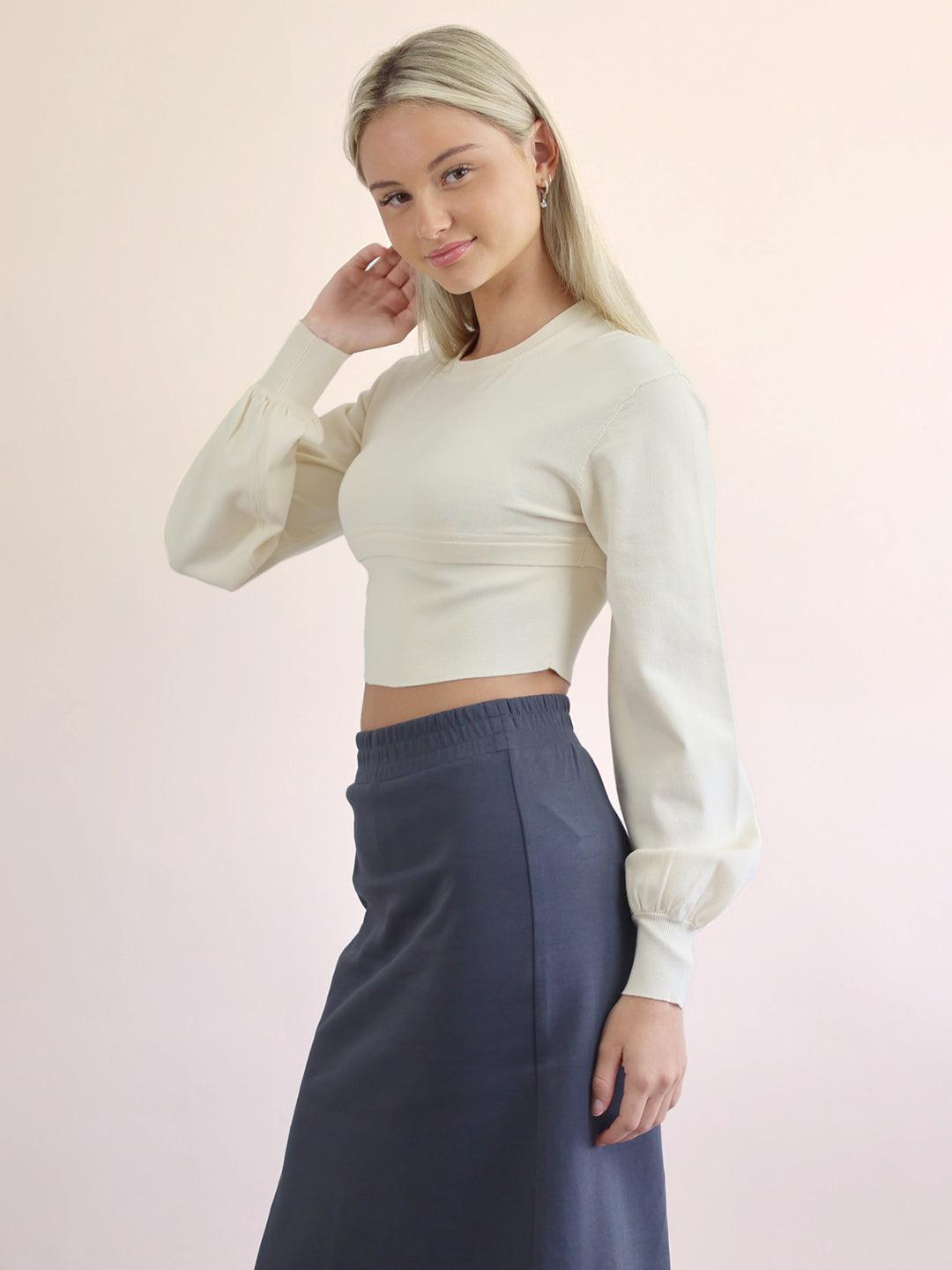 Side Slit Midi Skirt - Claybourn - Est.1910 | Premium,Timeless & Ethical Fashion