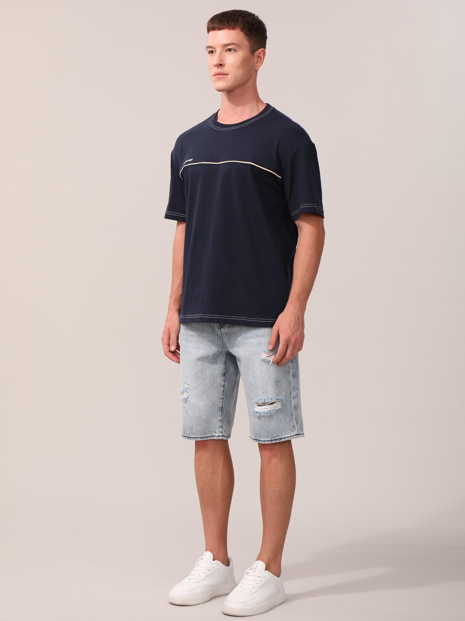 Distressed Denim Shorts - Claybourn - Est.1910 | Premium,Timeless & Ethical Fashion