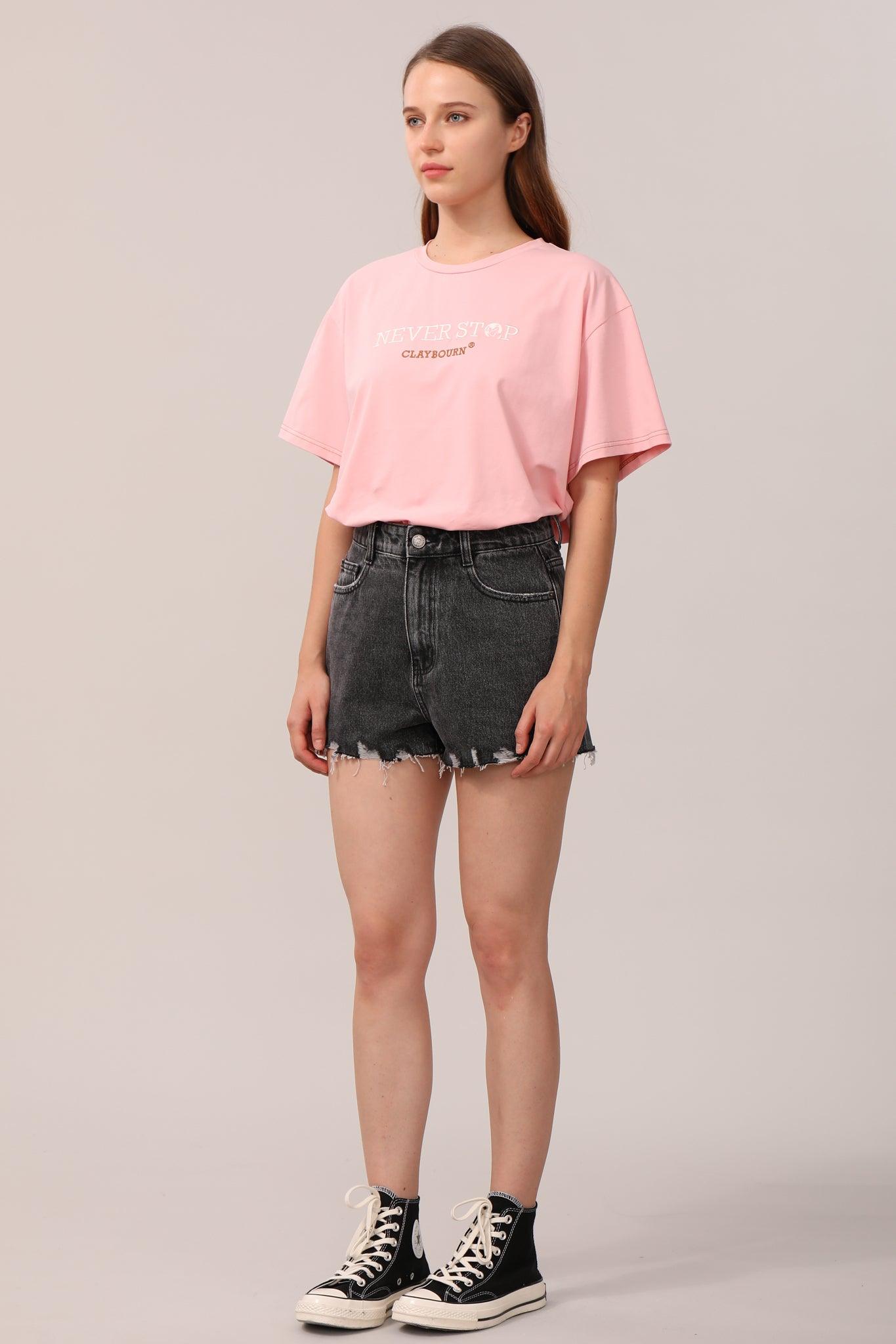 Classic Frayed Denim Shorts - Claybourn - Est.1910 | Premium,Timeless & Ethical Fashion