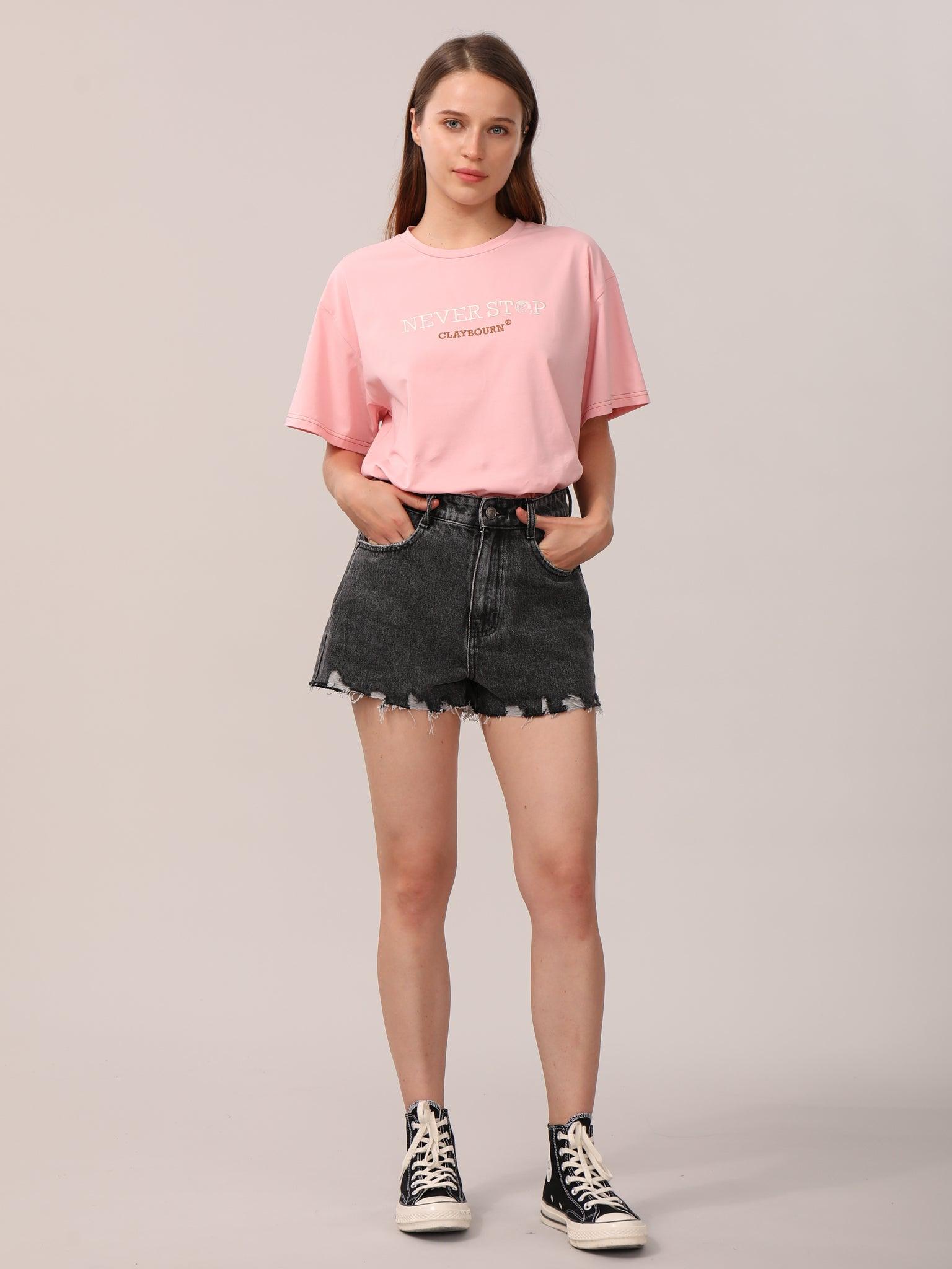 Classic Frayed Denim Shorts - Claybourn - Est.1910 | Premium,Timeless & Ethical Fashion