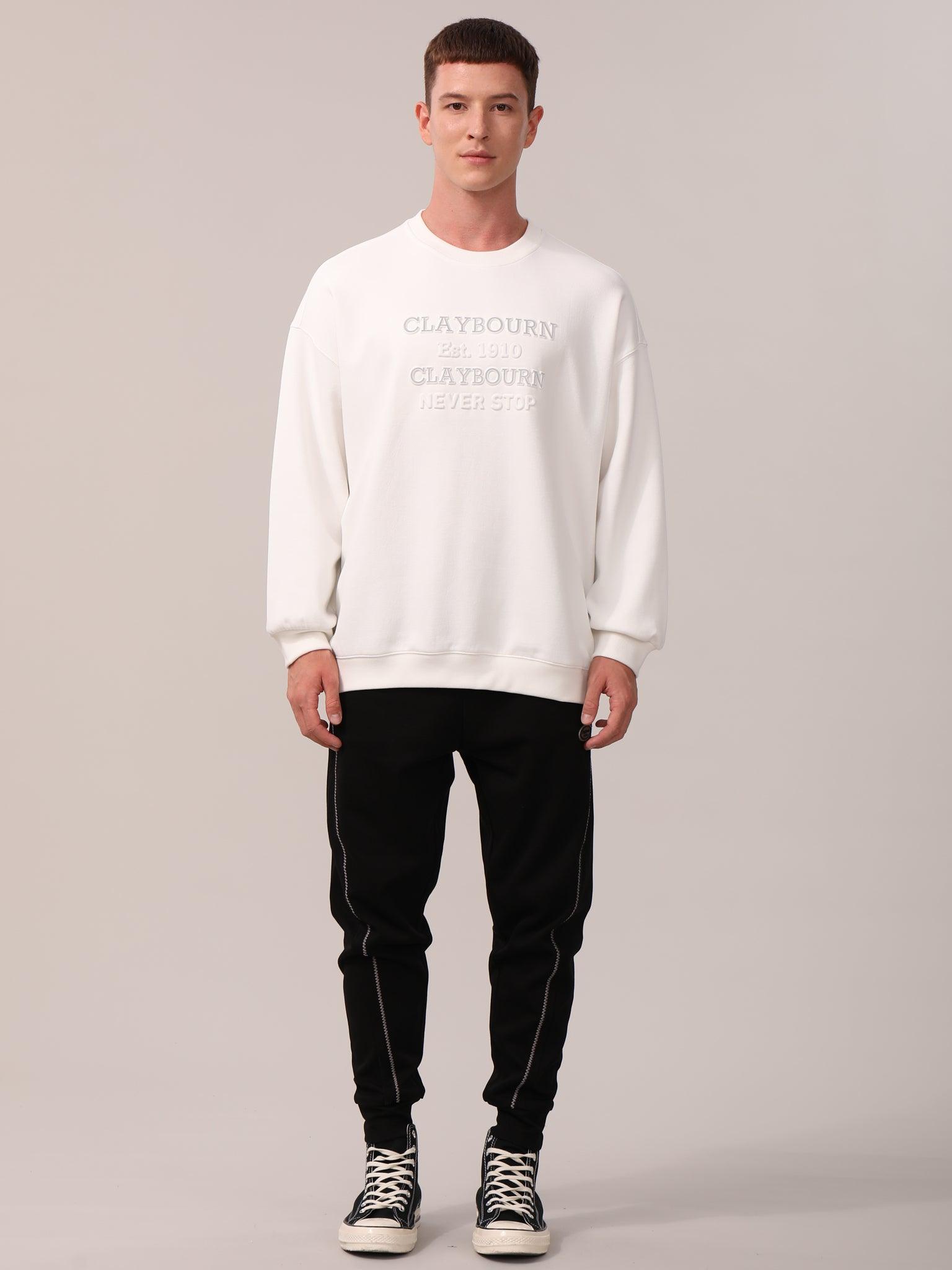 Claybourn Unisex Logo Jumper - Claybourn - Est.1910 | Premium,Timeless & Ethical Fashion