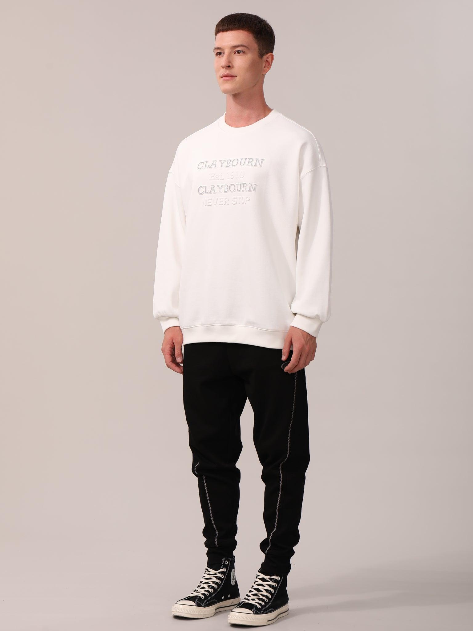 Claybourn Unisex Logo Jumper - Claybourn - Est.1910 | Premium,Timeless & Ethical Fashion