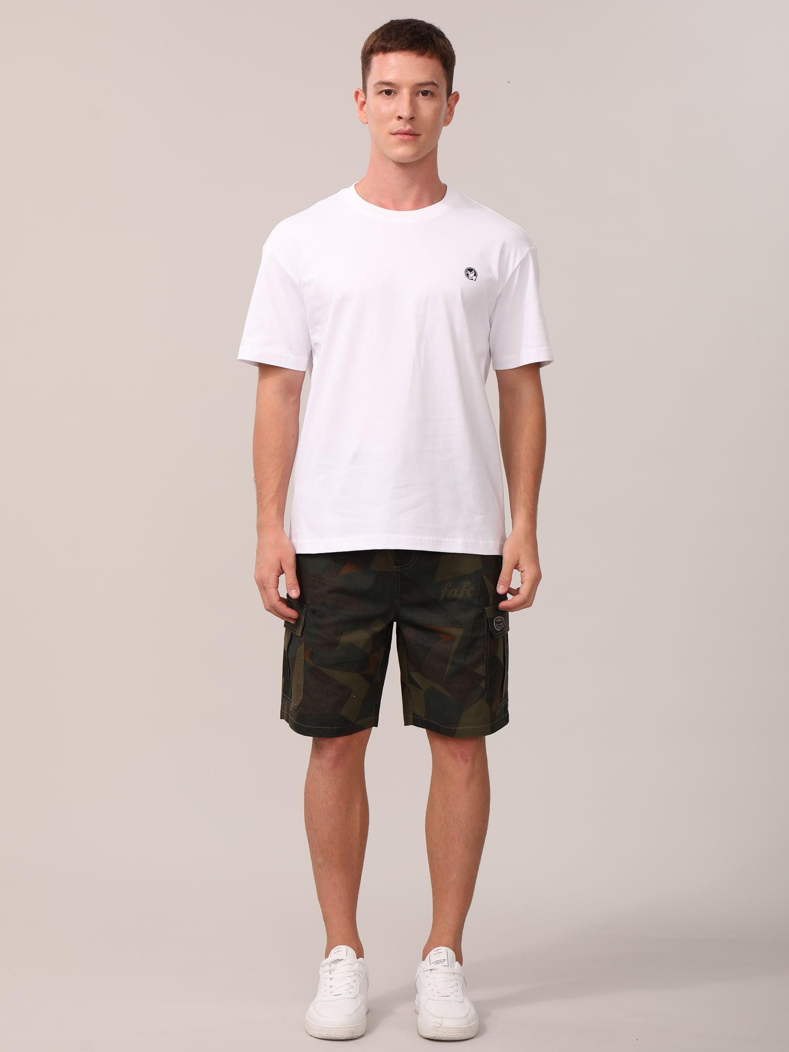 Claybourn Camo Cargo Shorts - Claybourn - Est.1910 | Premium,Timeless & Ethical Fashion