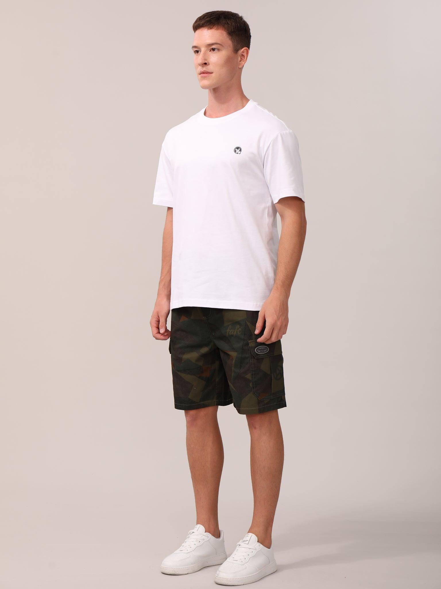 Claybourn Camo Cargo Shorts - Claybourn - Est.1910 | Premium,Timeless & Ethical Fashion