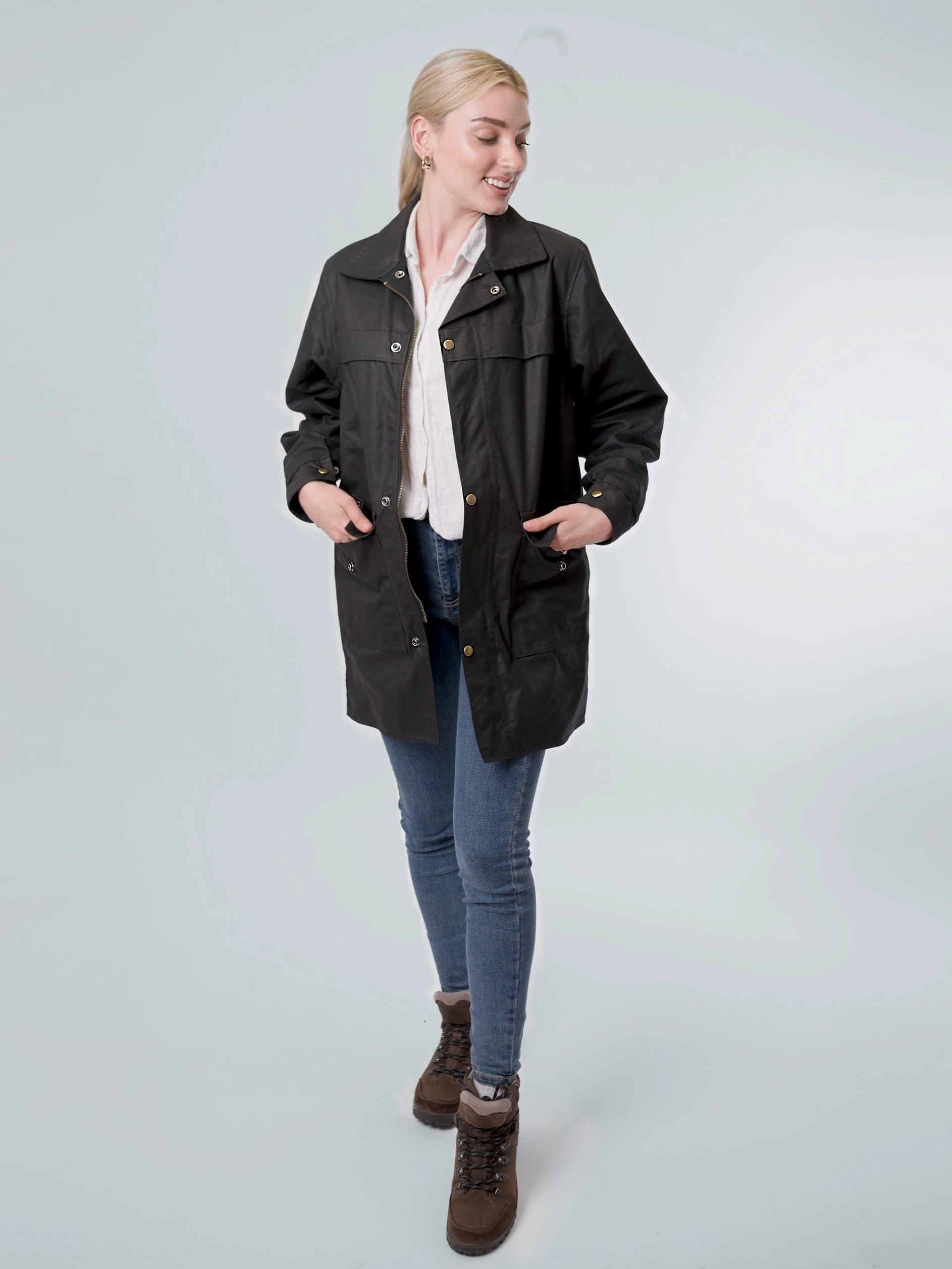 Unisex Oilskin All-purpose Coat - Claybourn - Est.1910 | Premium,Timeless & Ethical Fashion