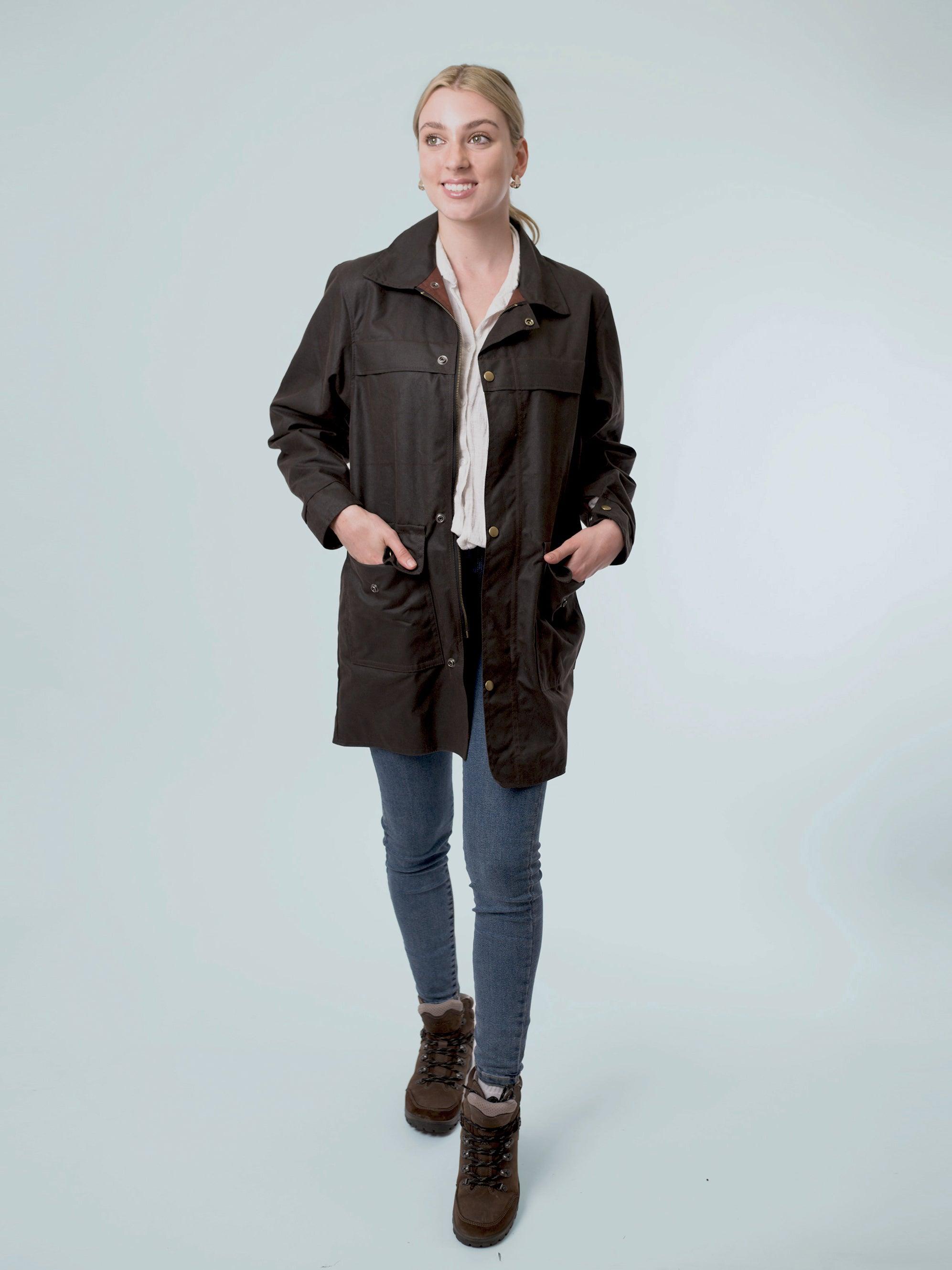 Unisex Oilskin All-purpose Coat - Claybourn - Est.1910 | Premium,Timeless & Ethical Fashion