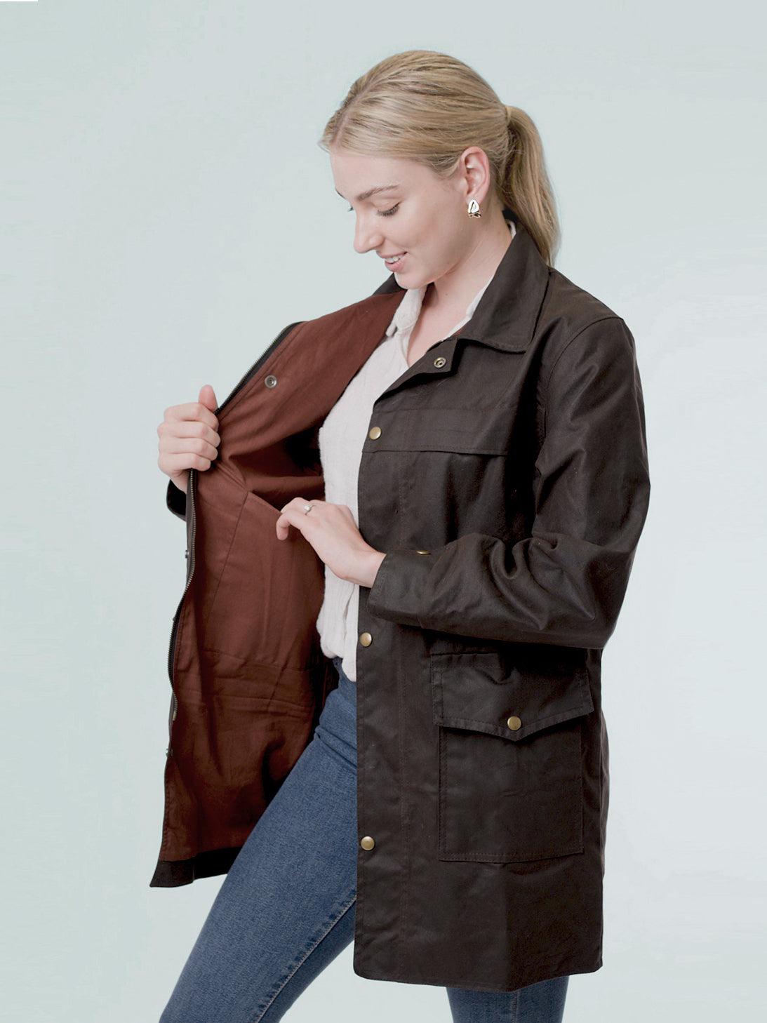Unisex Oilskin All-purpose Coat - Claybourn - Est.1910 | Premium,Timeless & Ethical Fashion