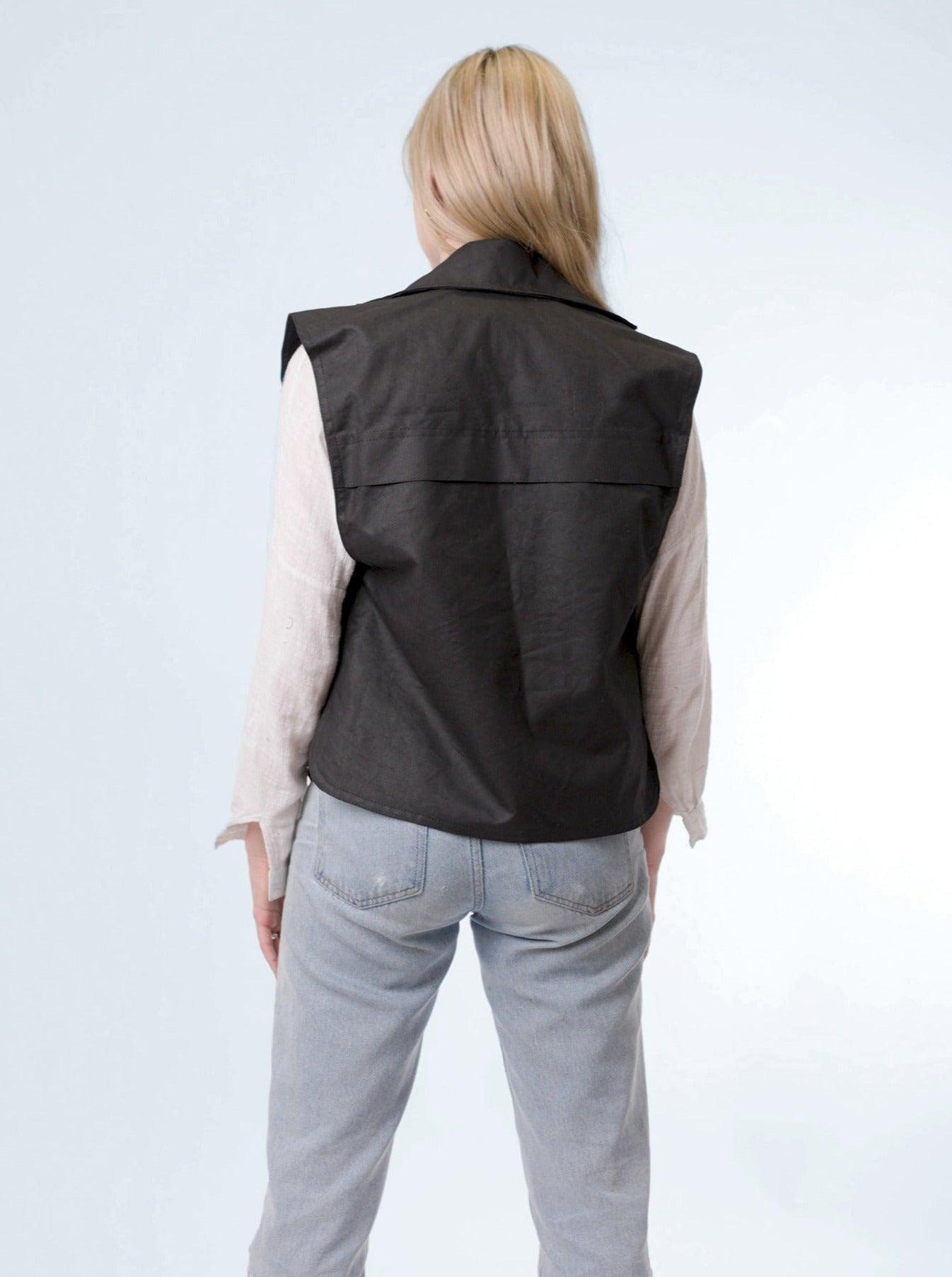 Unisex Oilskin Down Under Vest - Claybourn - Est.1910 | Premium,Timeless & Ethical Fashion