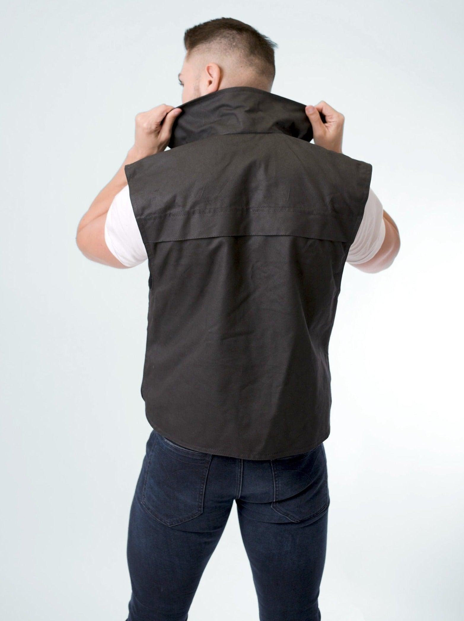 Unisex Oilskin Down Under Vest - Claybourn - Est.1910 | Premium,Timeless & Ethical Fashion