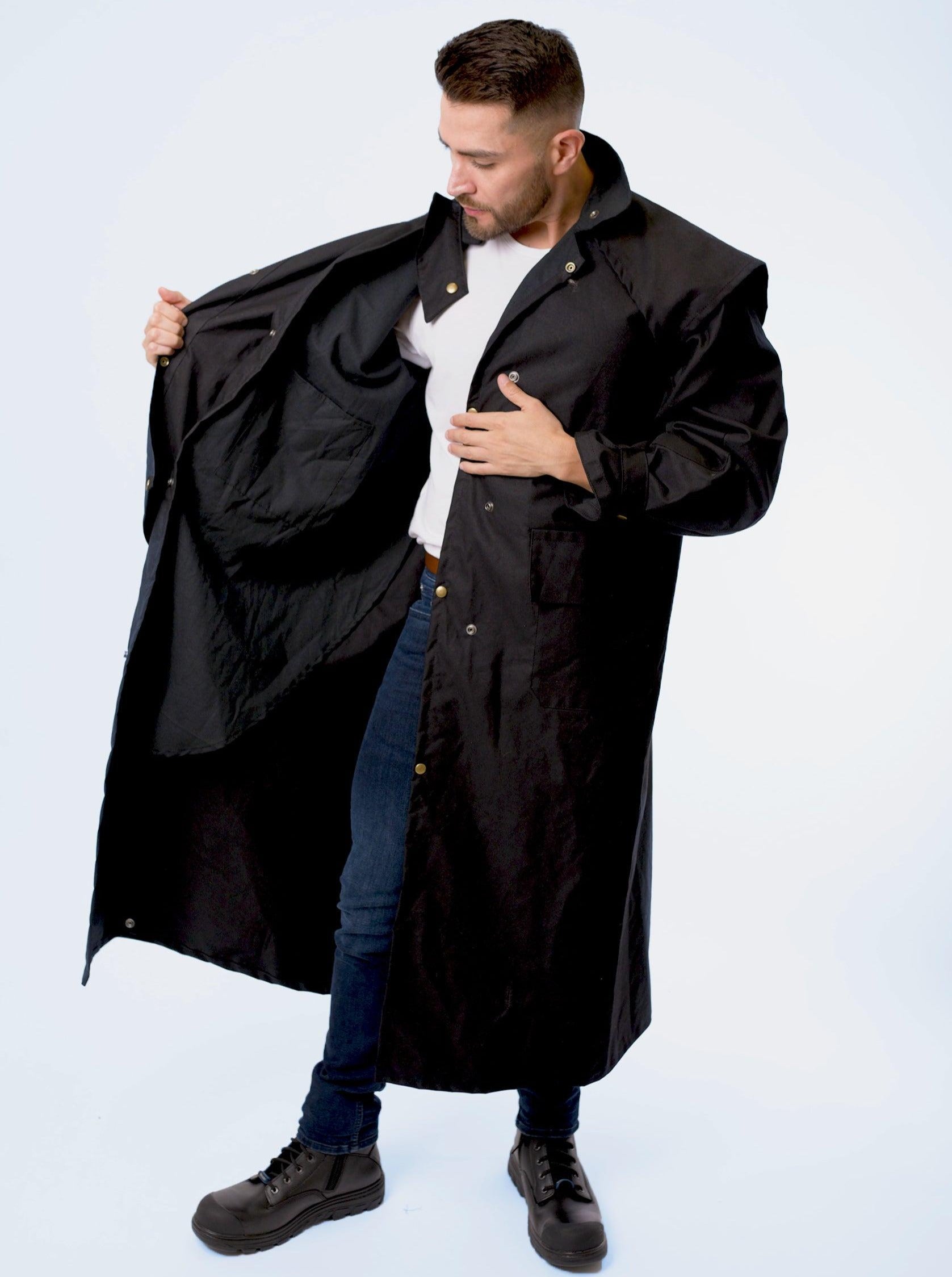 Unisex Full-length Dryskin Riding Coat - Claybourn - Est.1910 | Premium,Timeless & Ethical Fashion