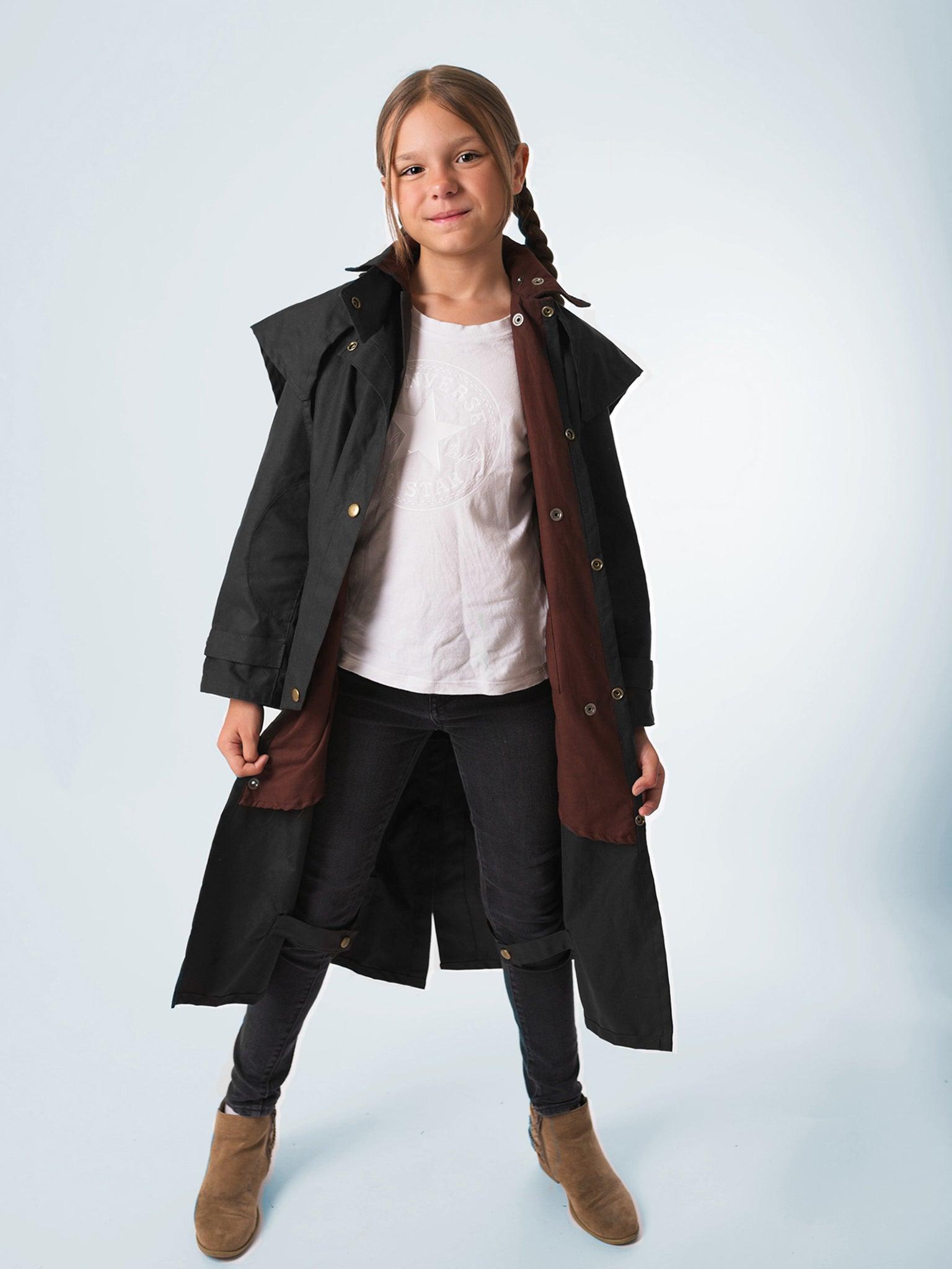 Unisex Oilskin Pony Coat with Hood - Claybourn - Est.1910 | Premium,Timeless & Ethical Fashion
