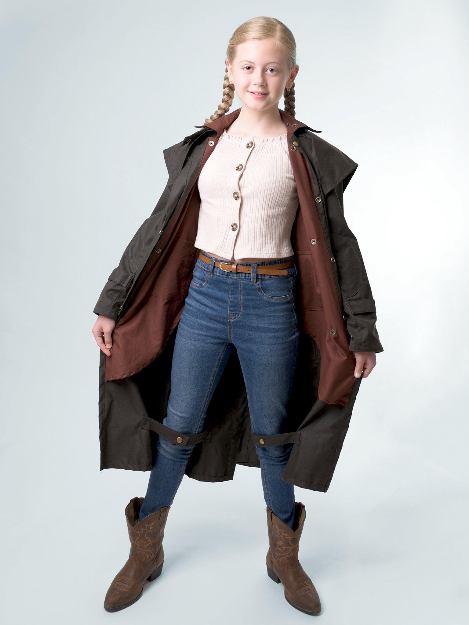 Unisex Oilskin Pony Coat - Claybourn - Est.1910 | Premium,Timeless & Ethical Fashion