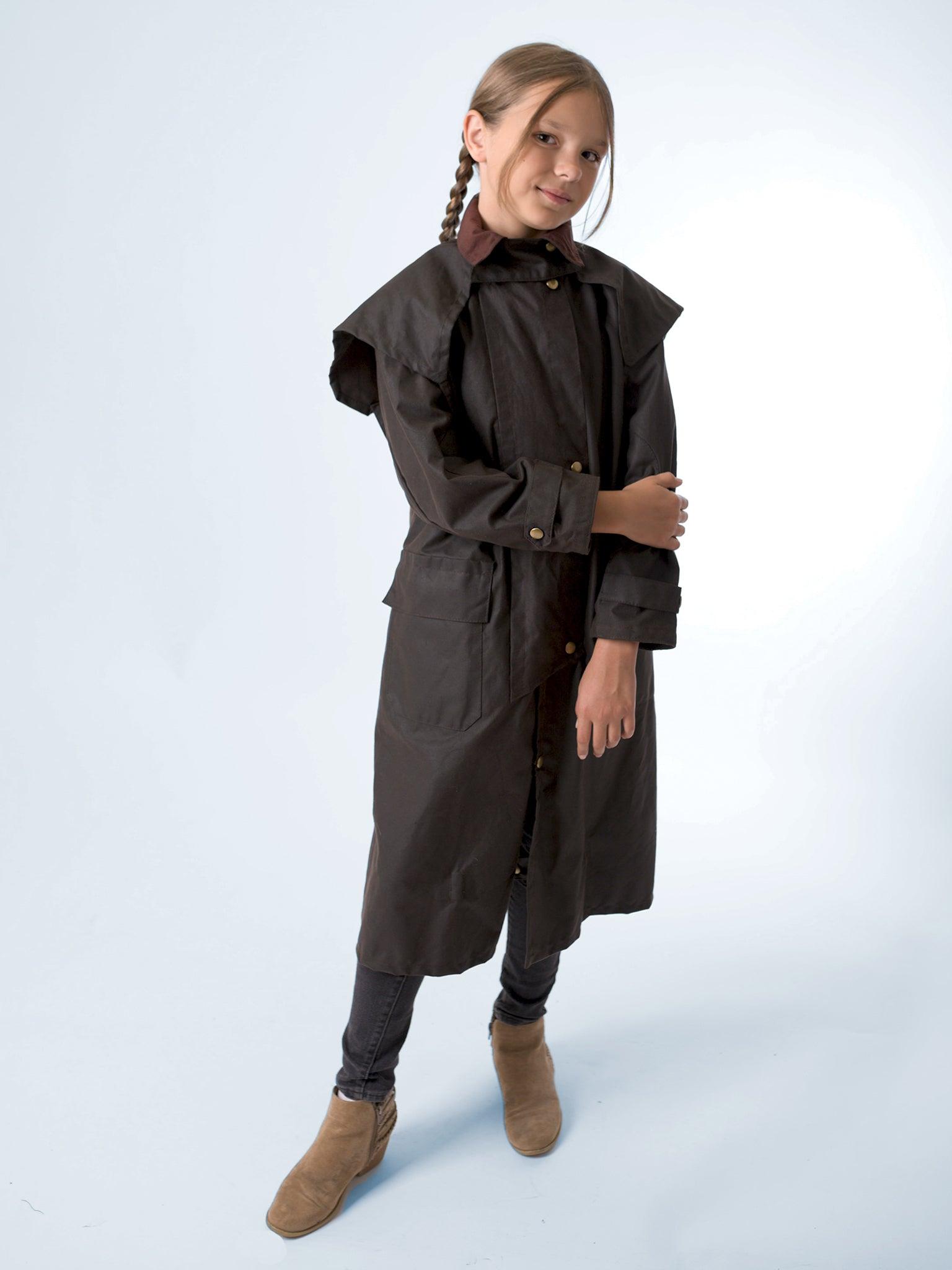 Unisex Oilskin Pony Coat with Hood - Claybourn - Est.1910 | Premium,Timeless & Ethical Fashion
