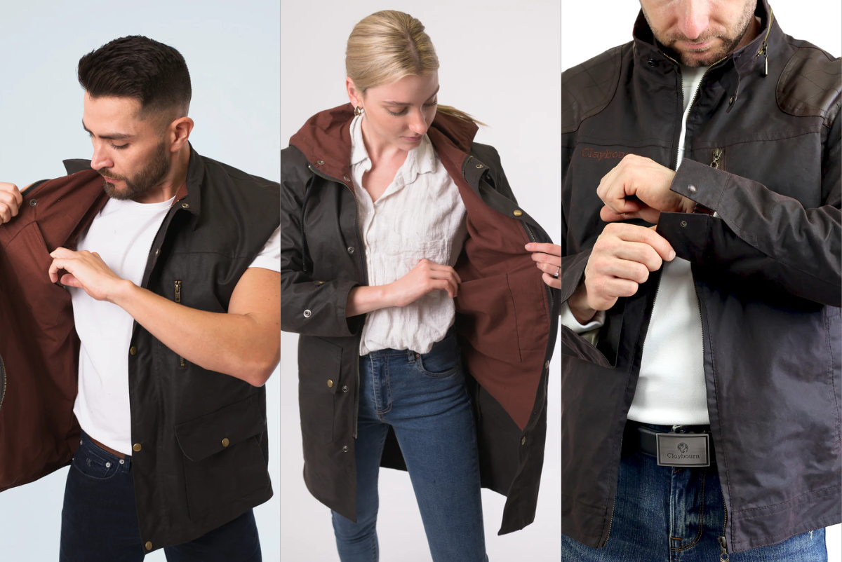 Claybourn: Unisex Outerwear with Timeless Elegance and Durability