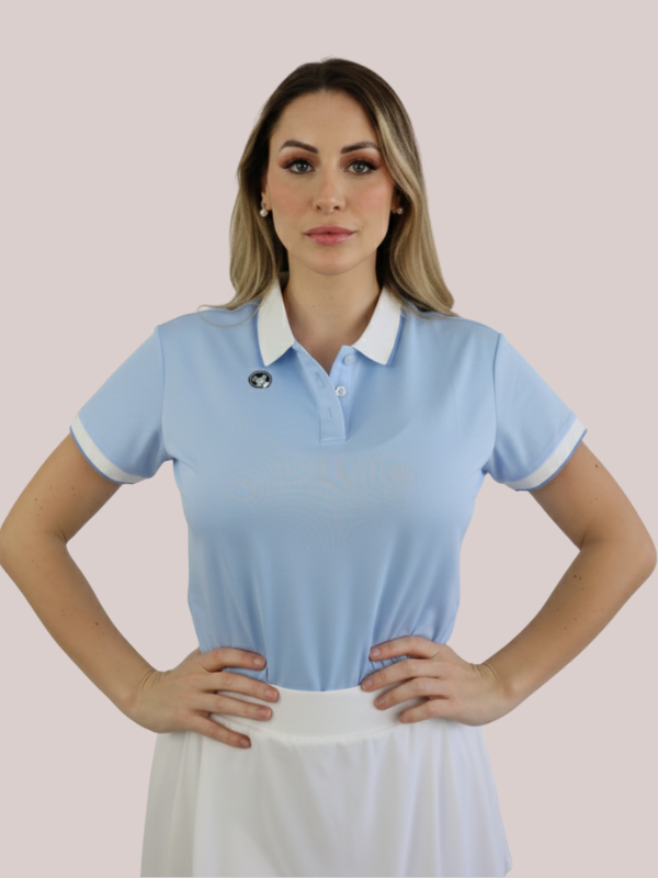 Women's Contrast Polo