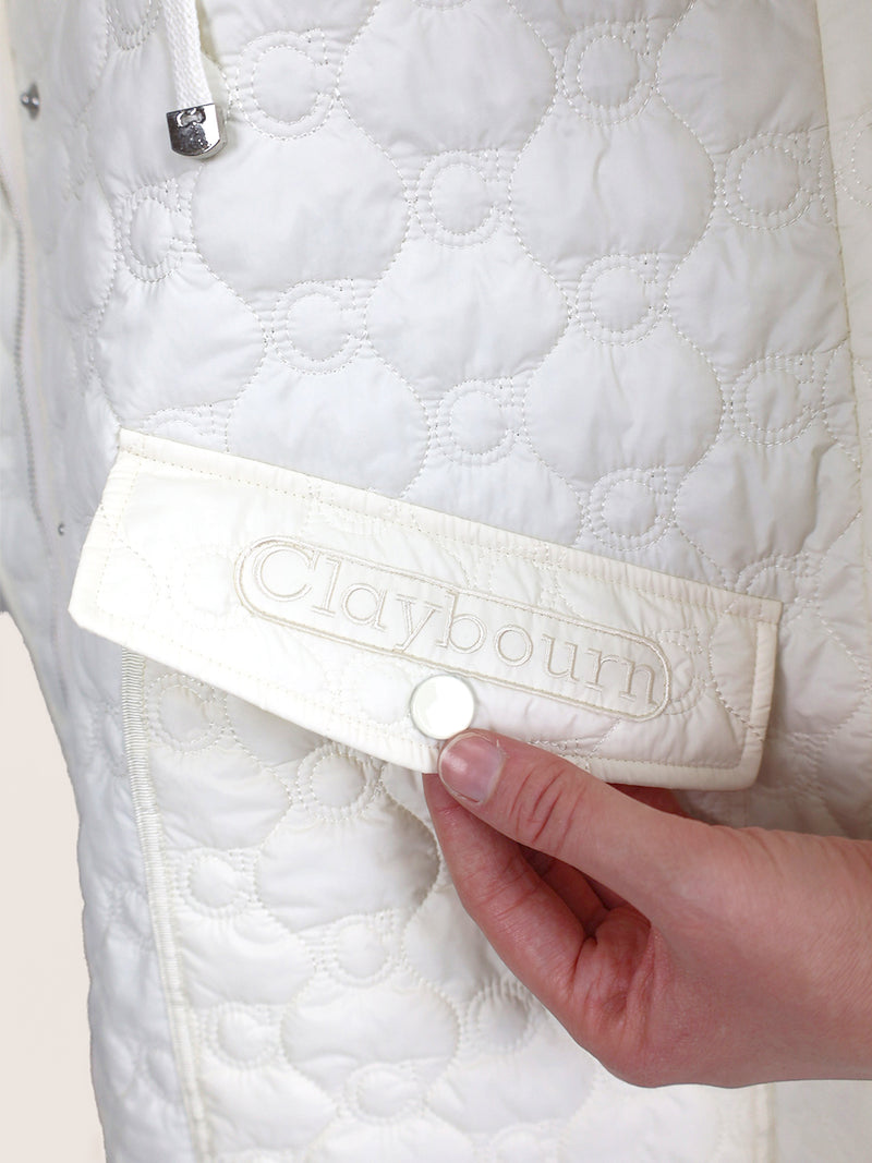 Signature Quilted Longline Hooded Coat