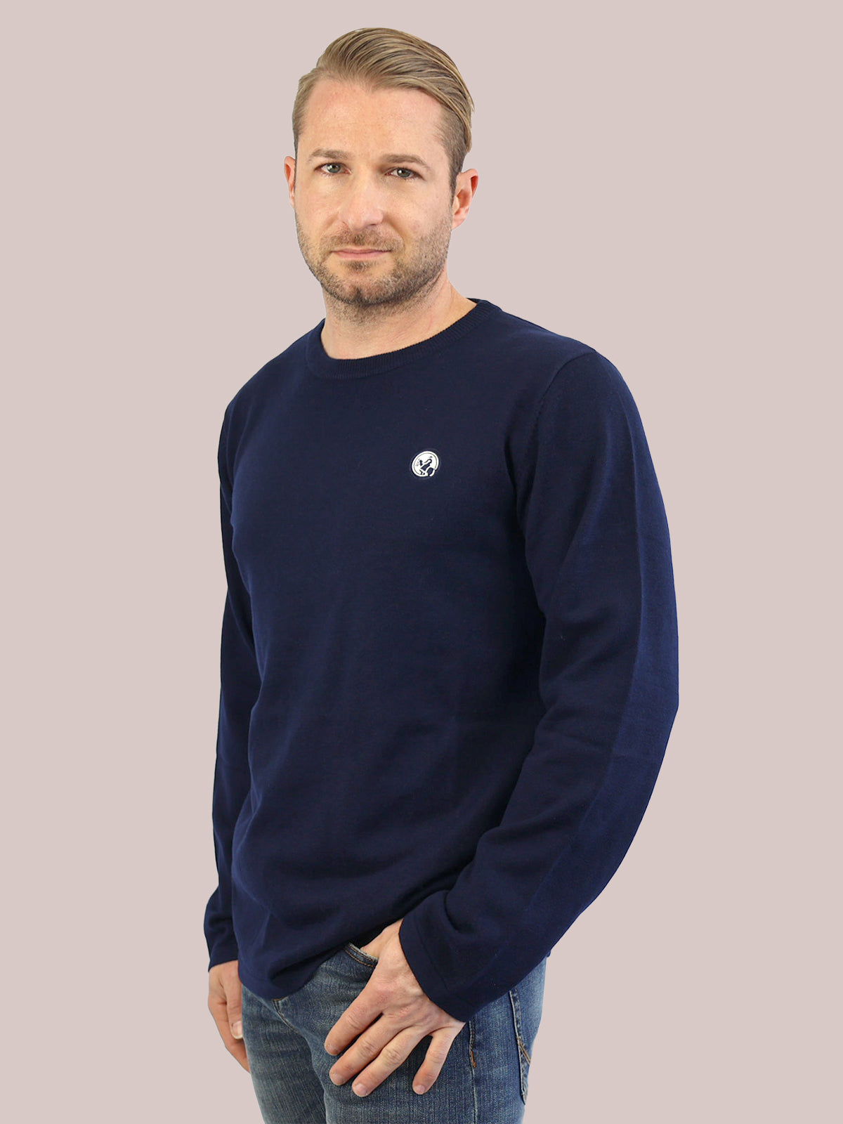 Claybourn Crew Neck Knitted Sweater