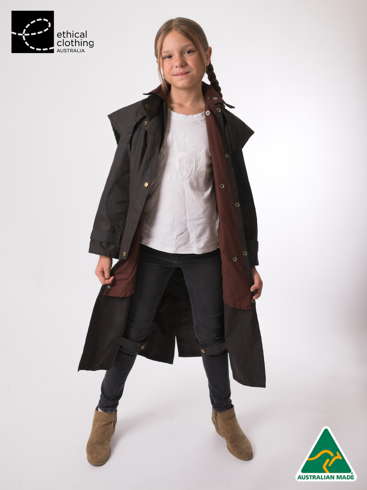 Unisex Dryskin Pony Coat - Claybourn - Est.1910 | Premium,Timeless & Ethical Fashion