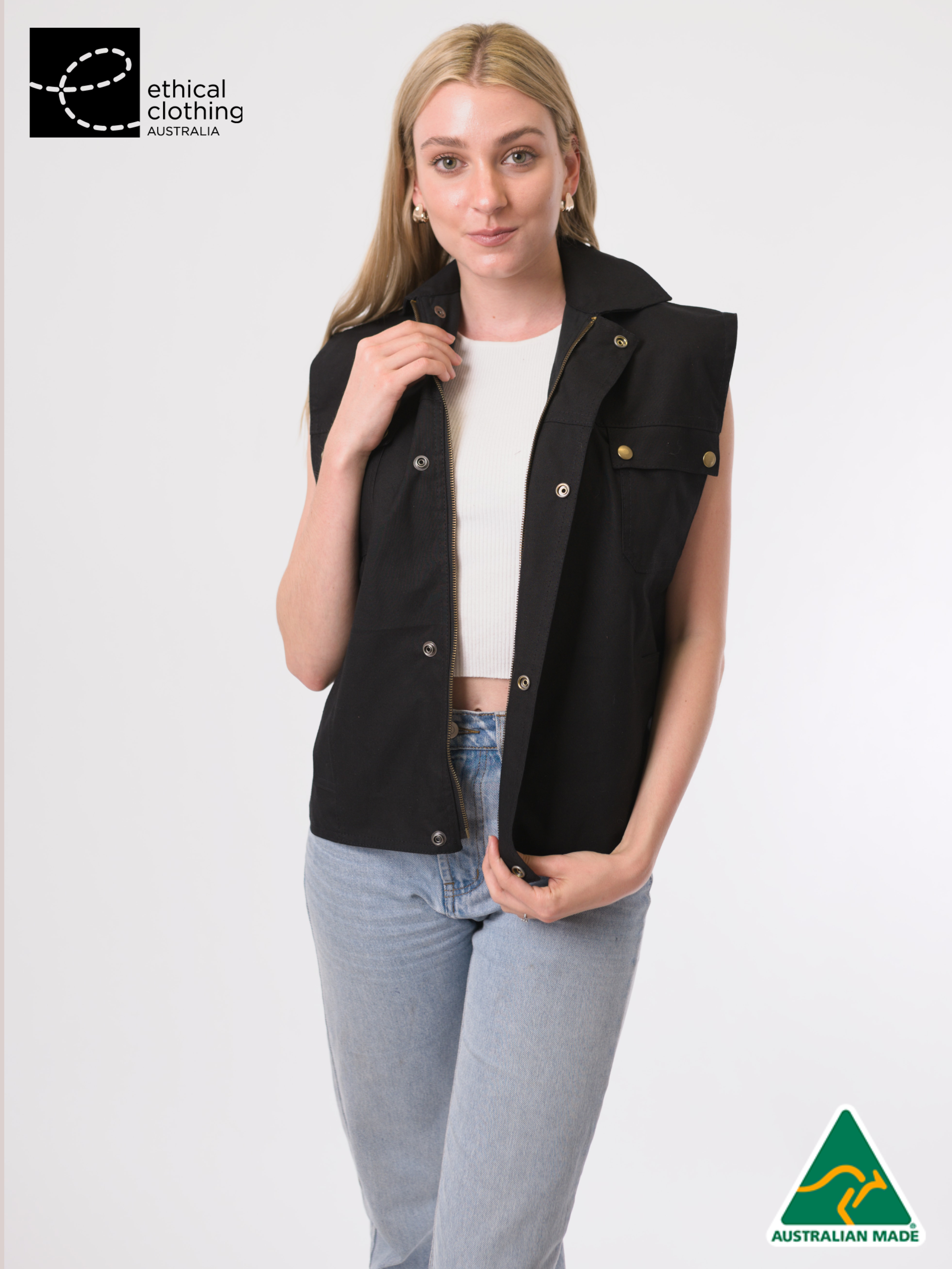 Unisex Oilskin Down Under Vest