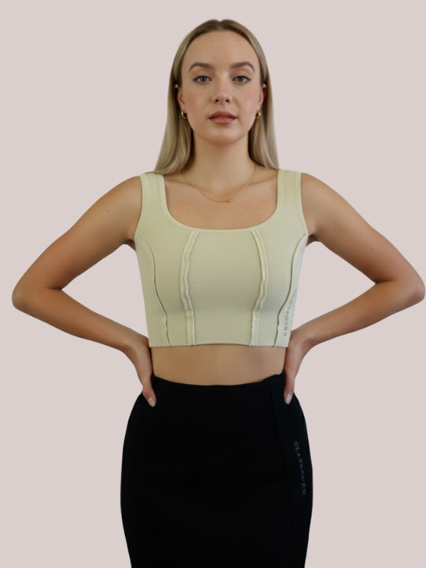 Ribbed Knit Crop Top