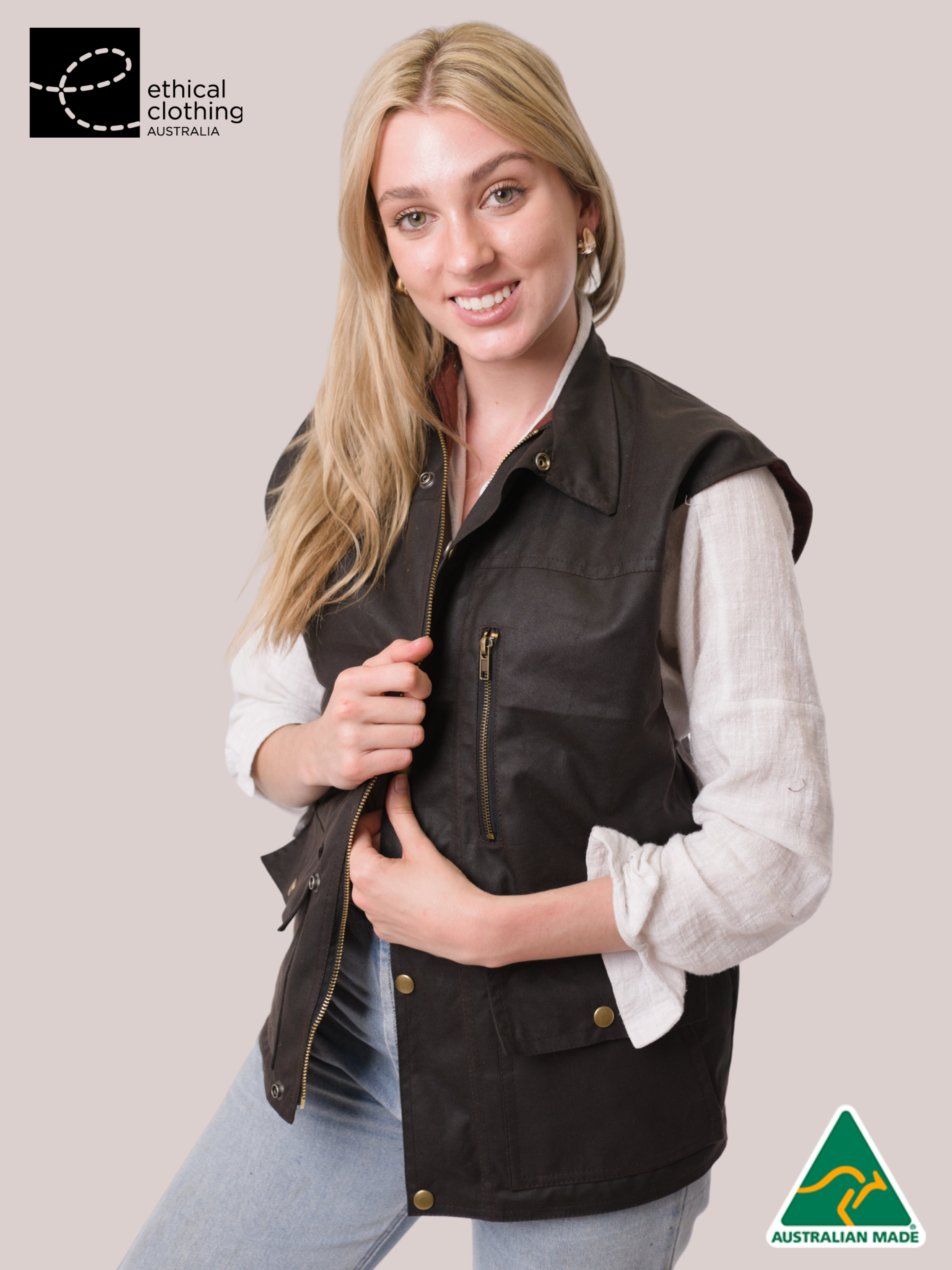 Unisex Oilskin Trailblazer Vest