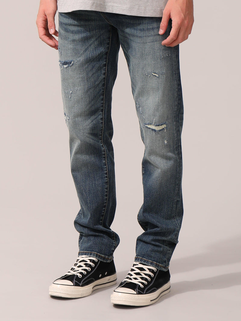 Distressed Denim Jeans - Claybourn - Est.1910 | Premium,Timeless & Ethical Fashion