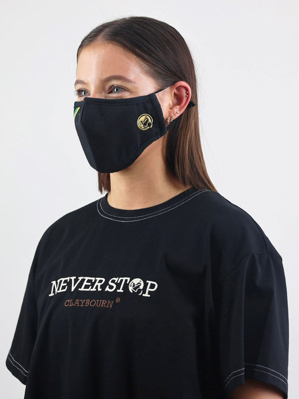 Anti-Fog Embroidered Facemask
