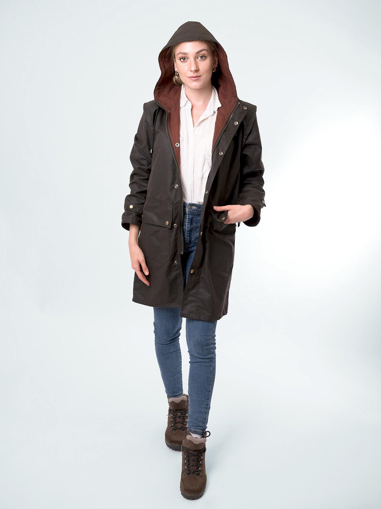 Unisex Oilskin Overcoat - Claybourn - Est.1910 | Premium,Timeless & Ethical Fashion