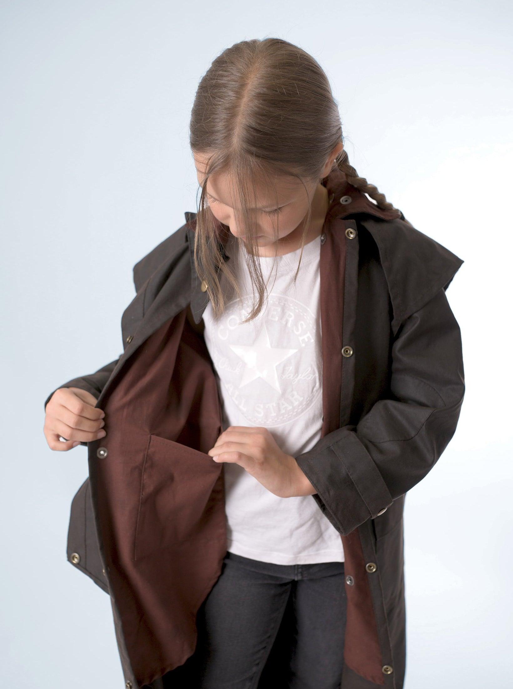 Unisex Dryskin Pony Coat - Claybourn - Est.1910 | Premium,Timeless & Ethical Fashion