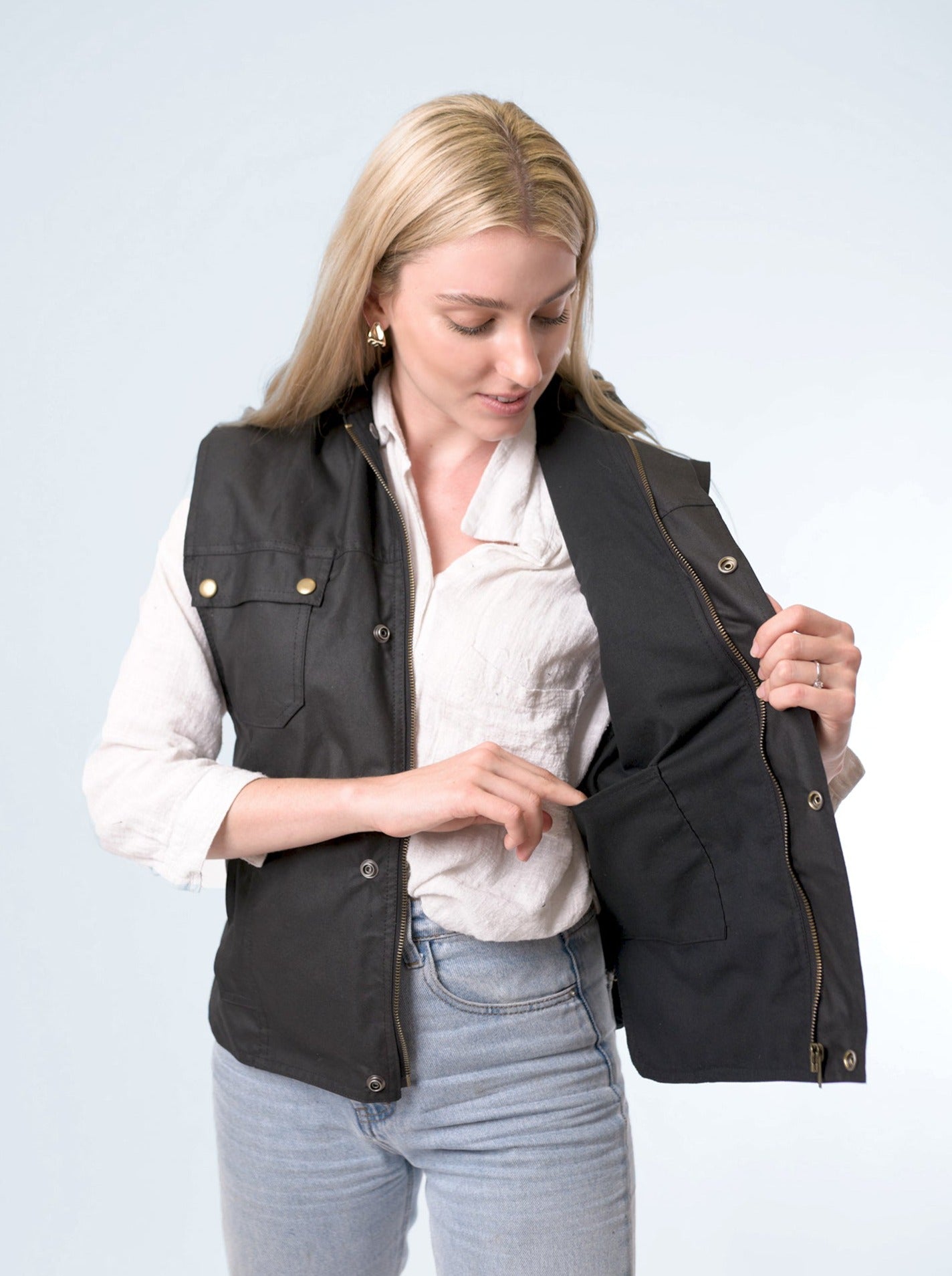 Unisex Oilskin Vest