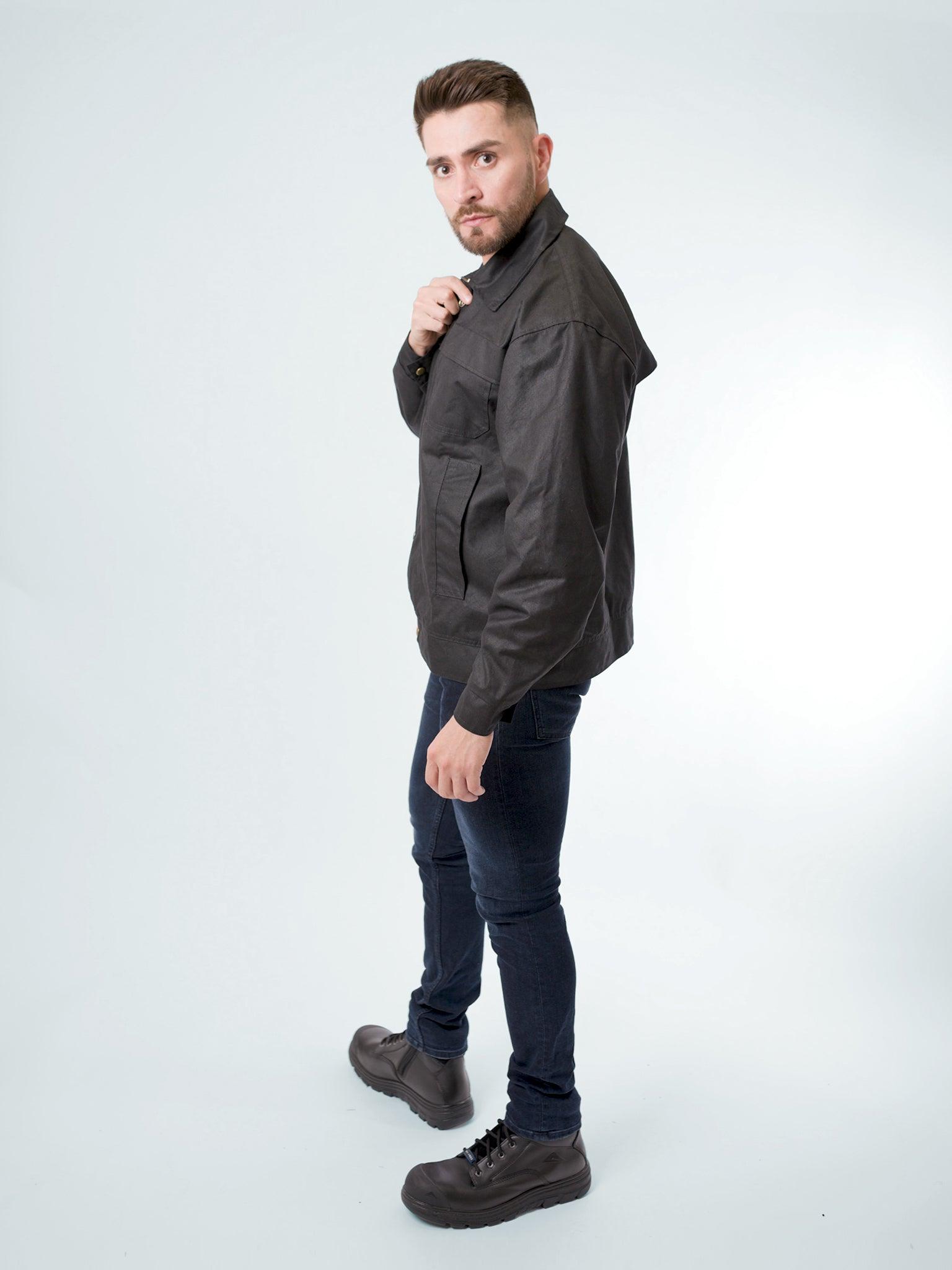 Unisex Oilskin Down Under Jacket - Claybourn - Est.1910 | Premium,Timeless & Ethical Fashion